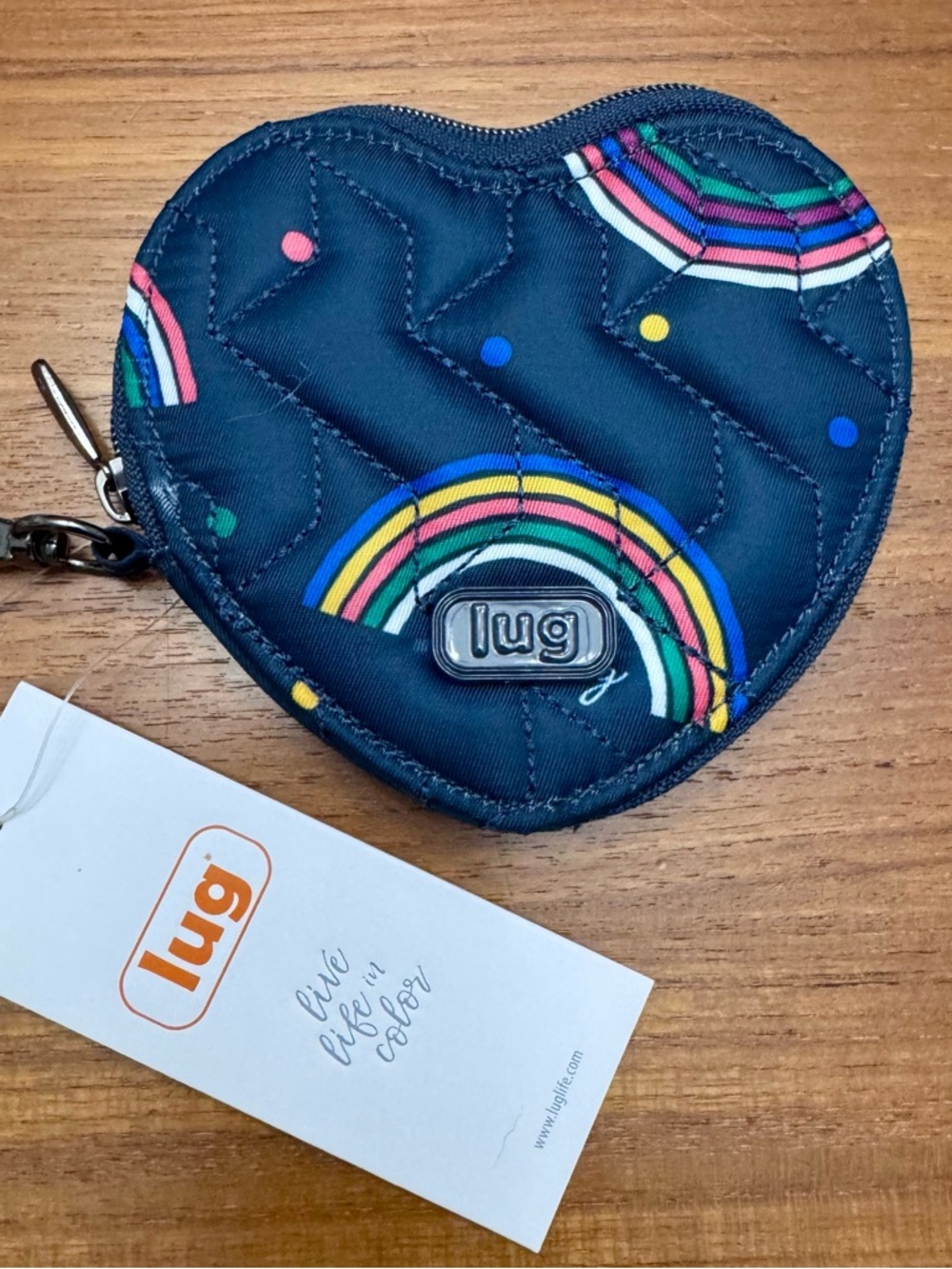 Lug Heart Coin Purse
